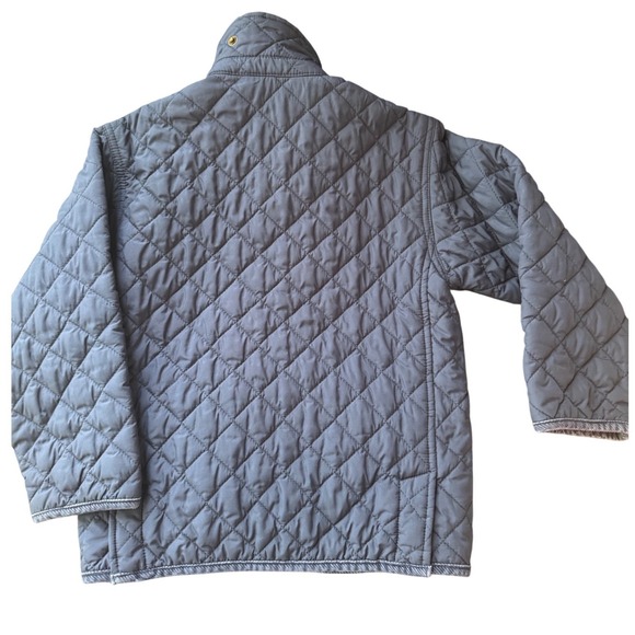 Polo Ralph Lauren Quilted Barn Jacket Navy Blue 4T Kids Heritage Style Preppy - Picture 2 of 4